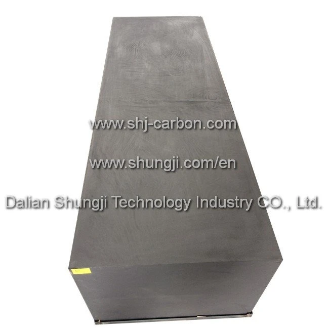 Vibration molded graphite blocks