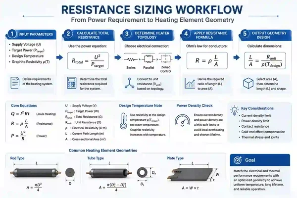 graphite-heating-element-resistance-sizing-workflow graphite-heating-element-resistance-sizing-workflow