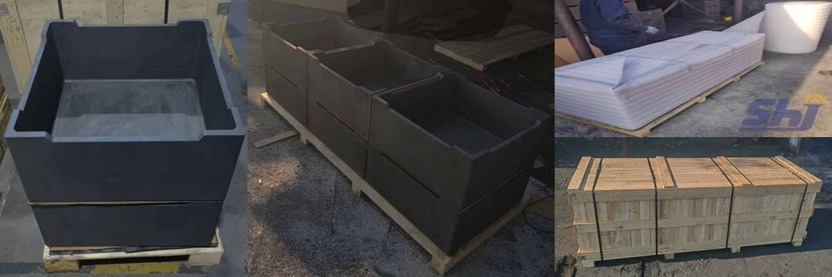 graphite sagger shippment graphite sagger shippment
